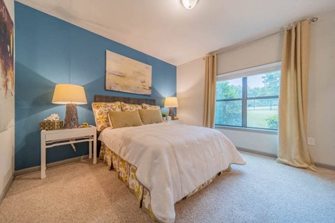 Spacious bedroom at The Oxmoor in Birmingham, AL